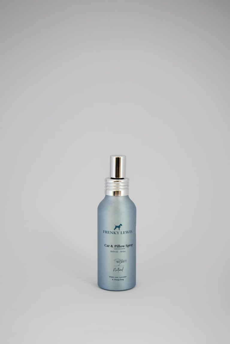 Auto- & Kissenspray Weiße Rose, Lavendel, Ylang Ylang 100ml