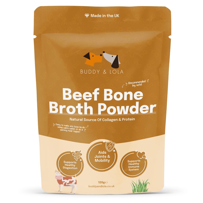 🐶 Bone-appétit with Buddy & Lola: Launching Beef Bone Broth Powder for Happy, Healthy Dogs! 🦴