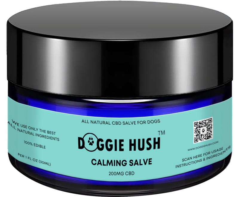 Chill Vibes with Doggie Hush CBD Salve: Join the Calm Pack! 🐾