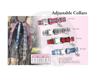 Adjustable Collar - Blue Plaid