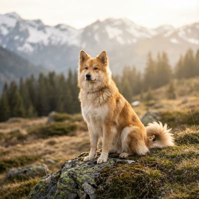 Lap-shepherd dog