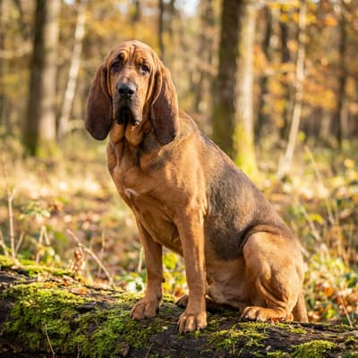 Saint Hubert dog