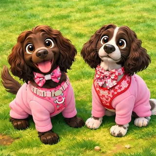 Bramble & Rhubarb the Sprockers 🐾