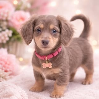 Liberty The Mini Long-Haired Dachshund