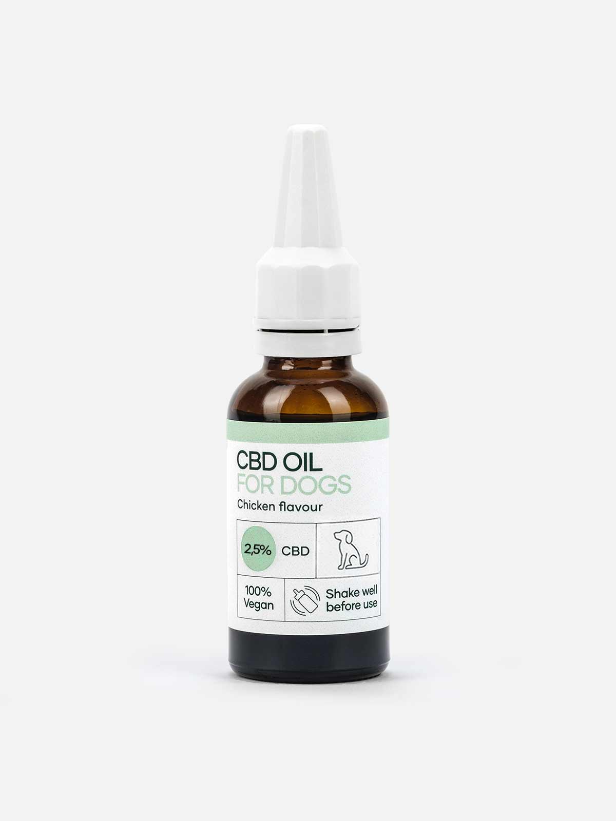 CBD Oil for Dogs 2,5% Chicken (30 ml)