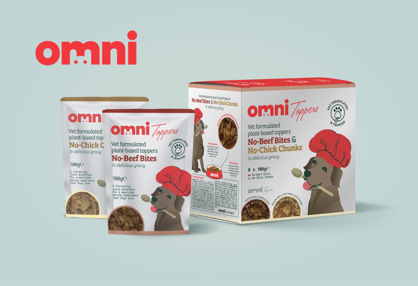 Wet Food Topper: No-Beef Bites