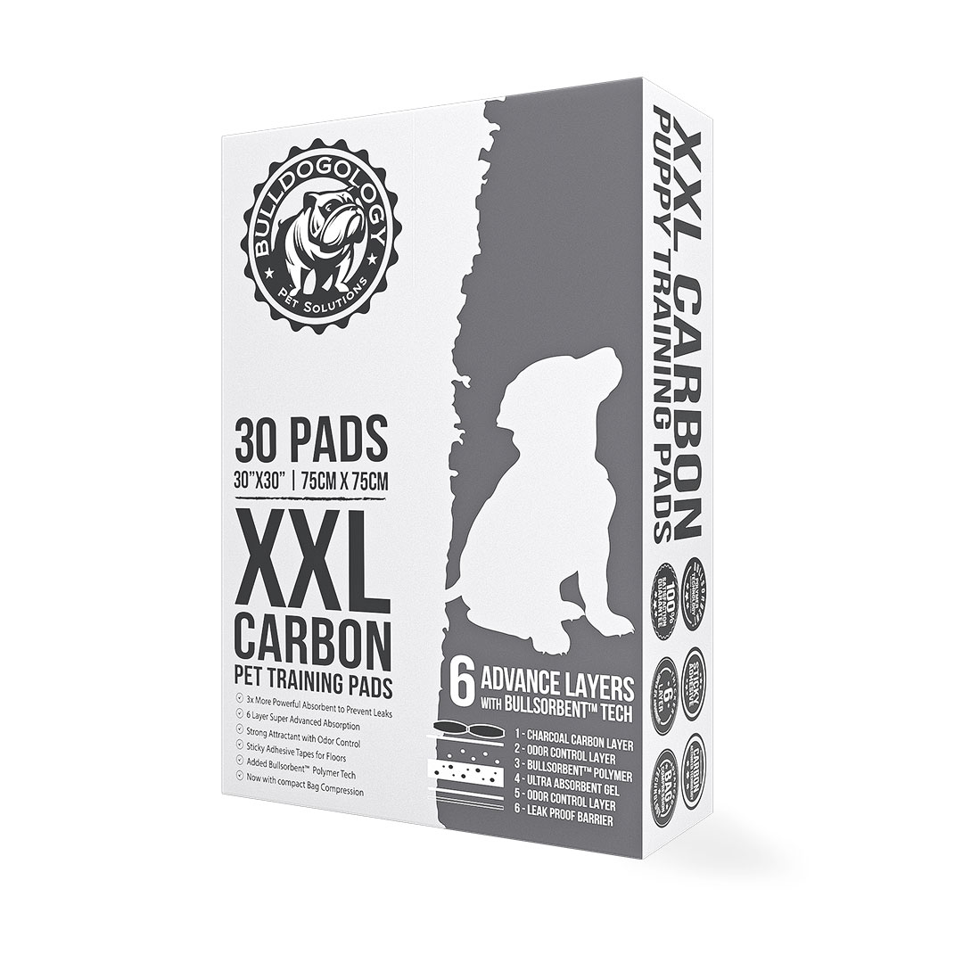 Carbon Puppy Training Pads (XXLarge, 30x30)