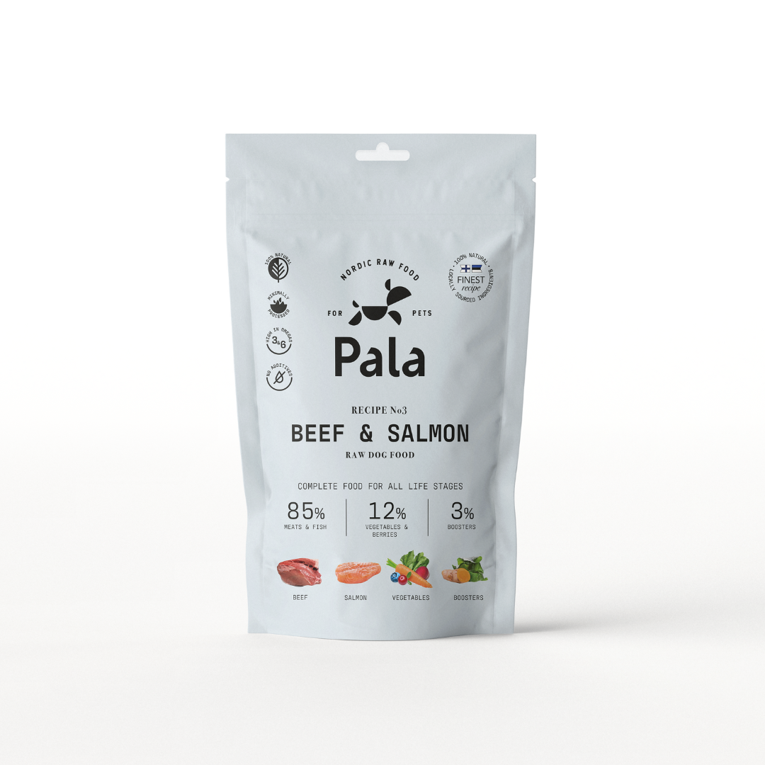 Recipe #3 Beef & salmon