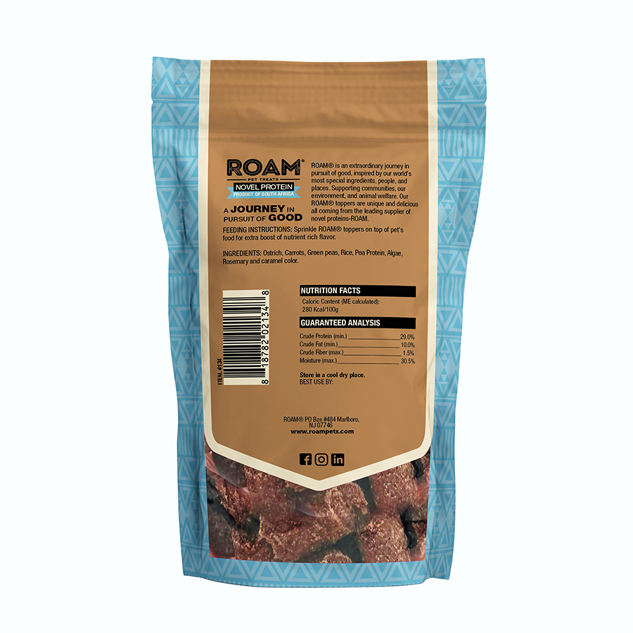 Ossy Exotic Toppers 4 OZ - Cape Ostrich™