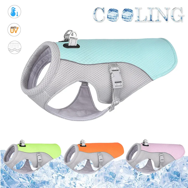 Summer Dog Cooling Vest - Orange 2XL