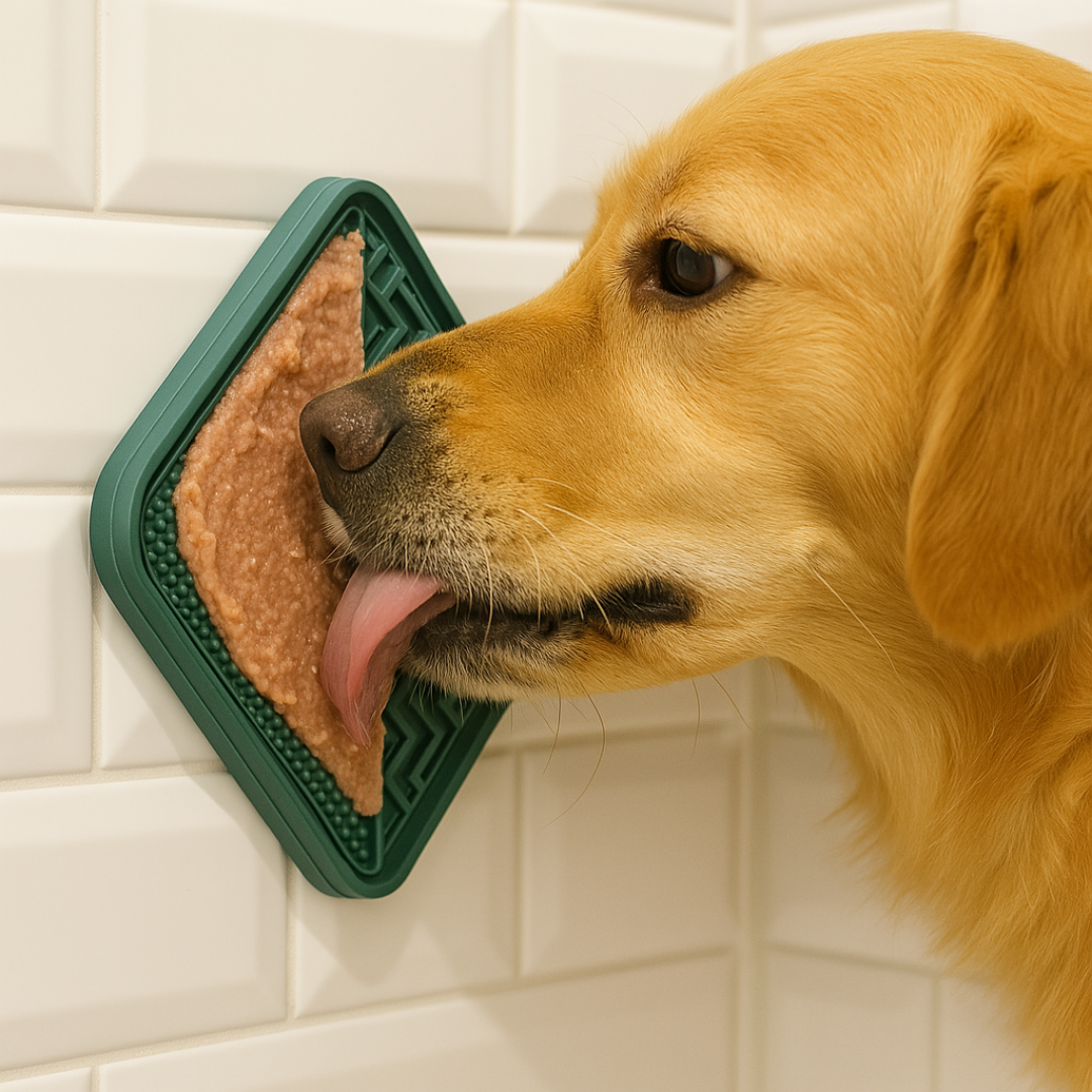 Let your dog enjoy with Flamingo Lick Pads & Lick Pastes