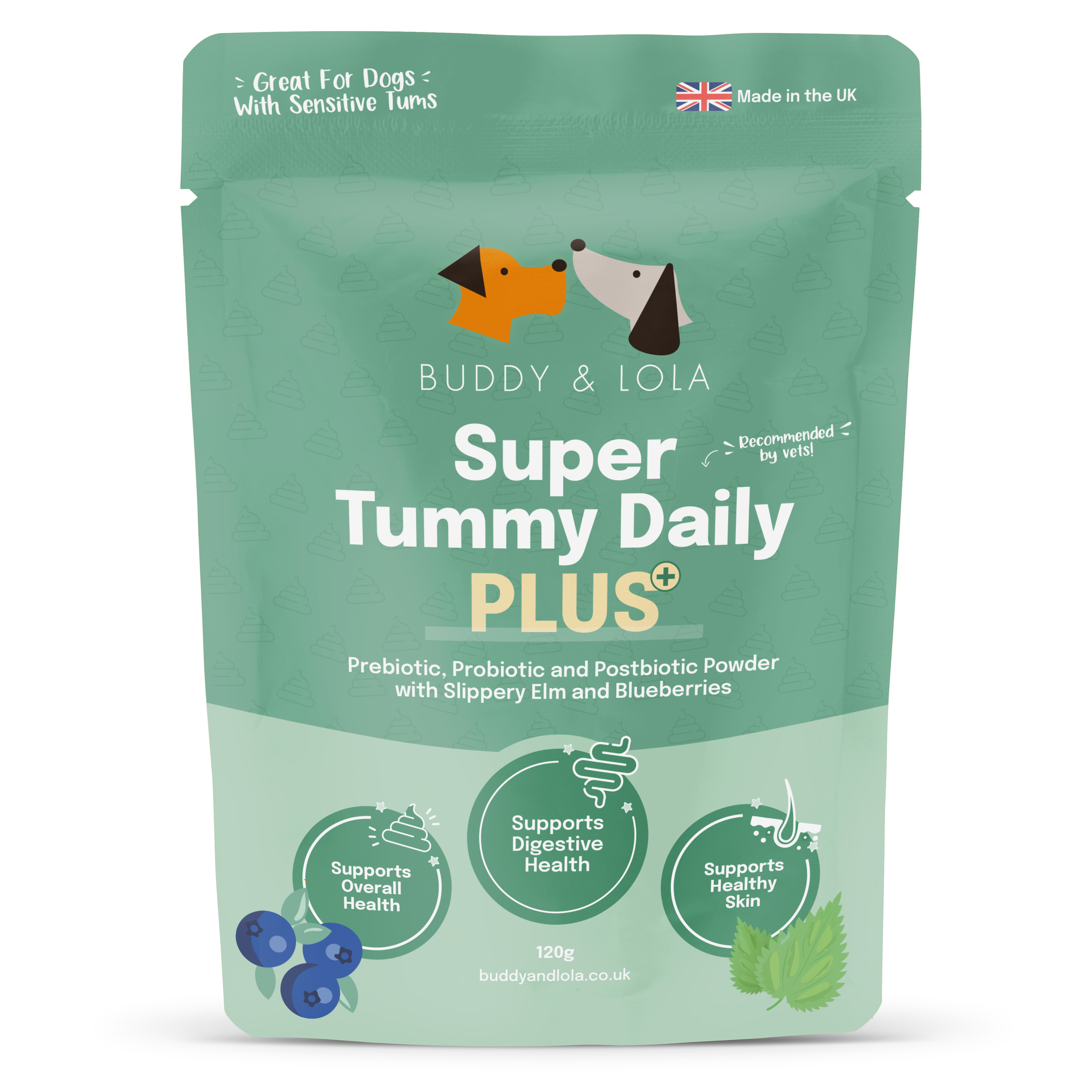 Super Tummy Daily+ - Pre, Pro & Postbiotics for Dogs