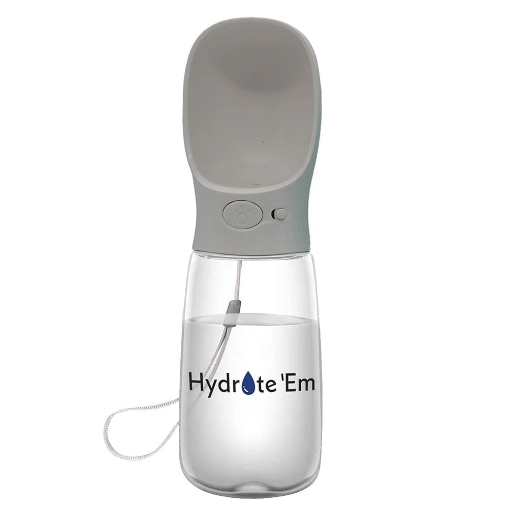 Hydrate'Em Travel Water Bottle for Dogs