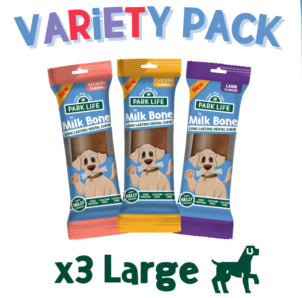 Large Milk Bone Variety 3 Pack