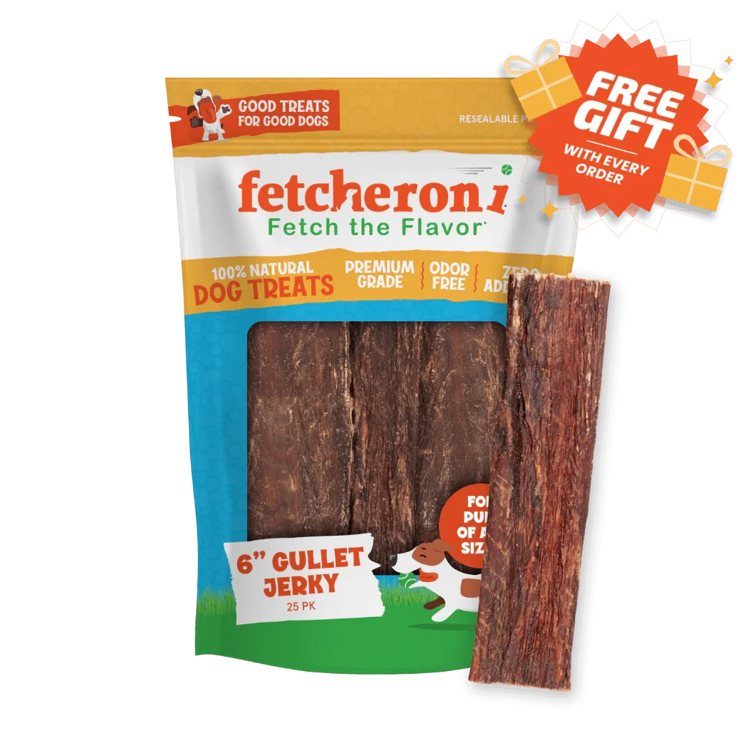 12-Inch Gullet Jerky Treat for Dogs