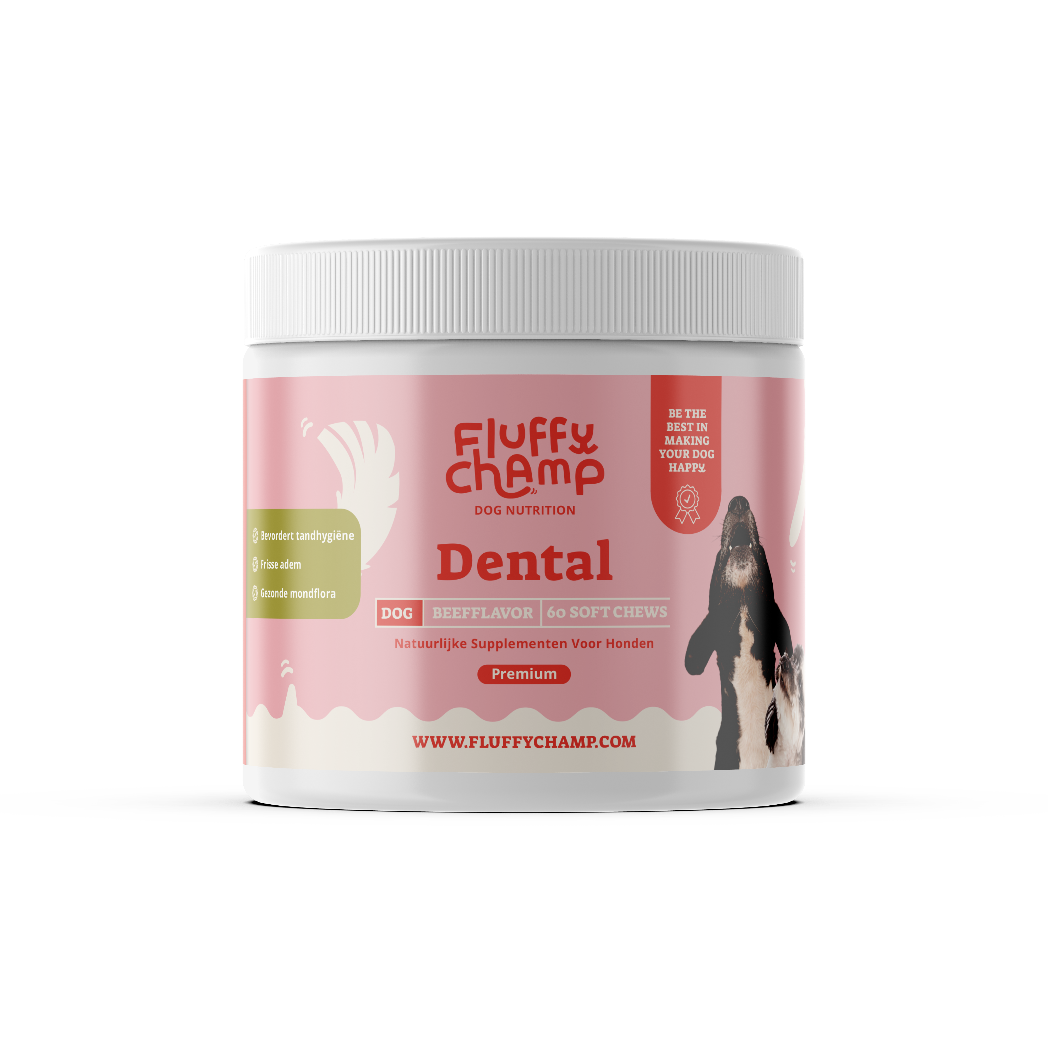 Dental – 60 Dog Chews - Rich in Eucalyptus & Brown Algae