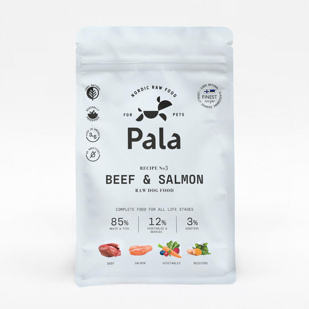 Recipe #3 Beef & salmon