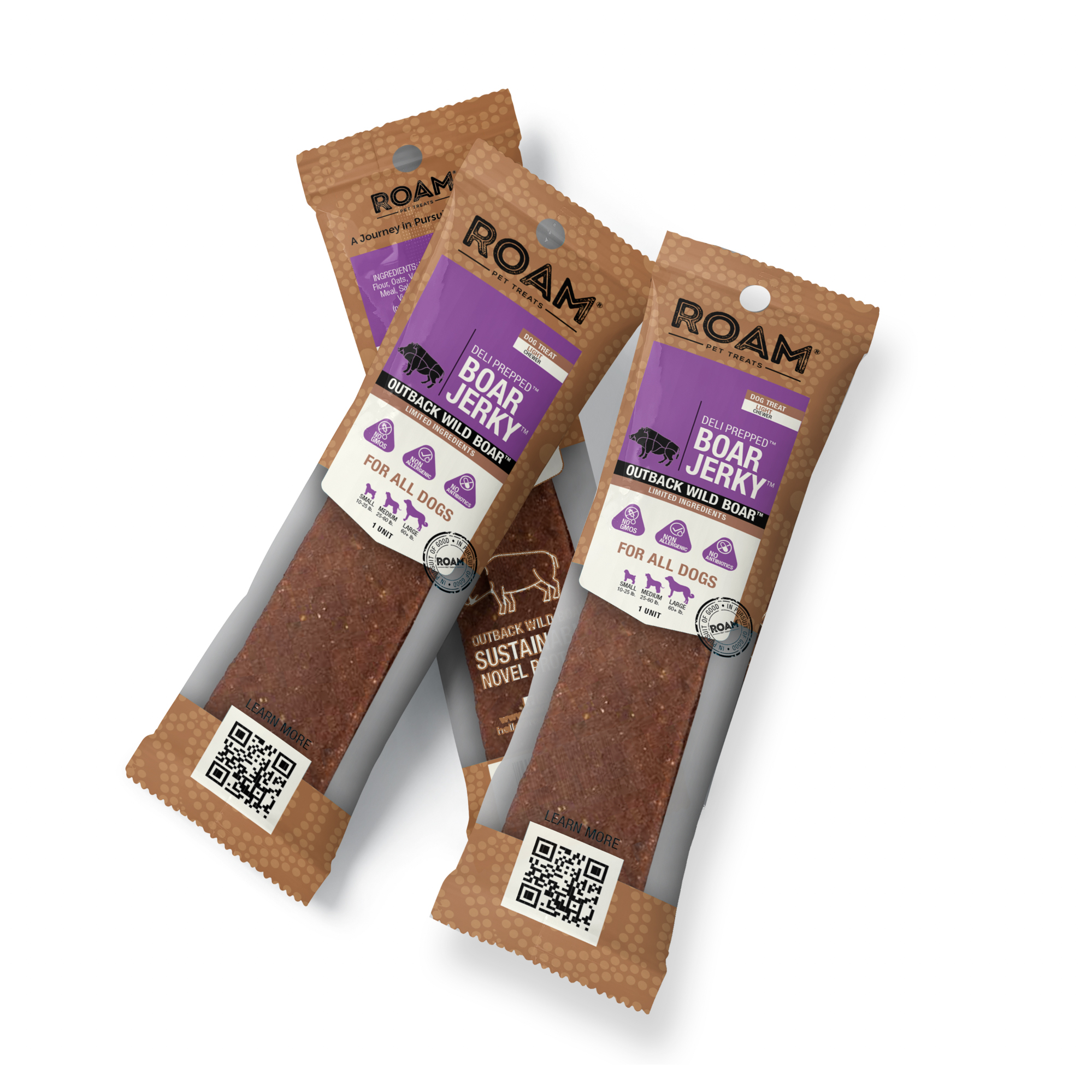 Wild Boar Jerky Trial Size 1 Count - Outback Wild Boar™