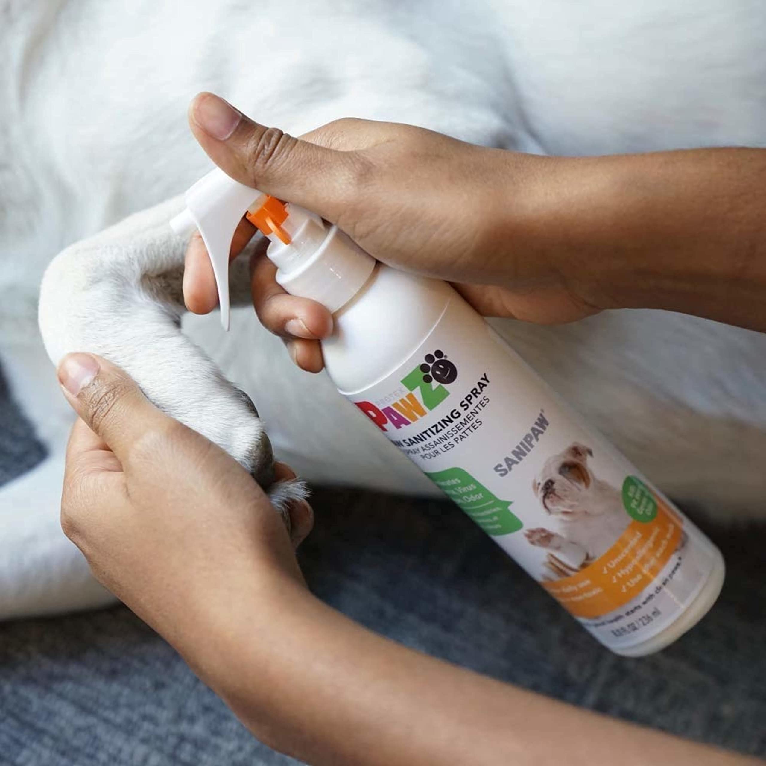 PawZ Pawsitively Clean! 🐾 Sanitize, Explore, and Play with PawZ SANIPAW Daily Paw Spray