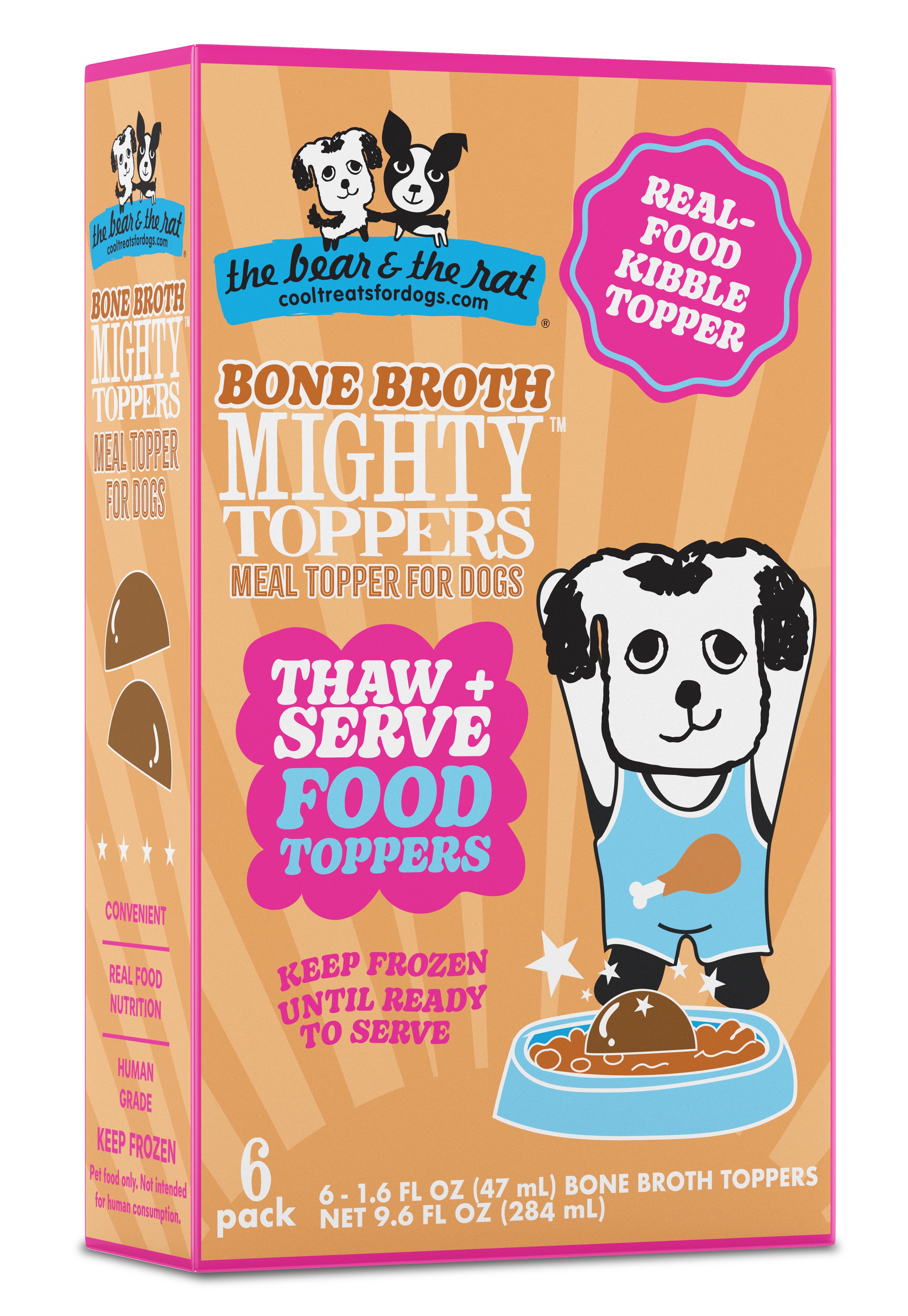 Create a holiday-themed, cozy vid using our Goat Milk or Bone Broth Meal Toppers!