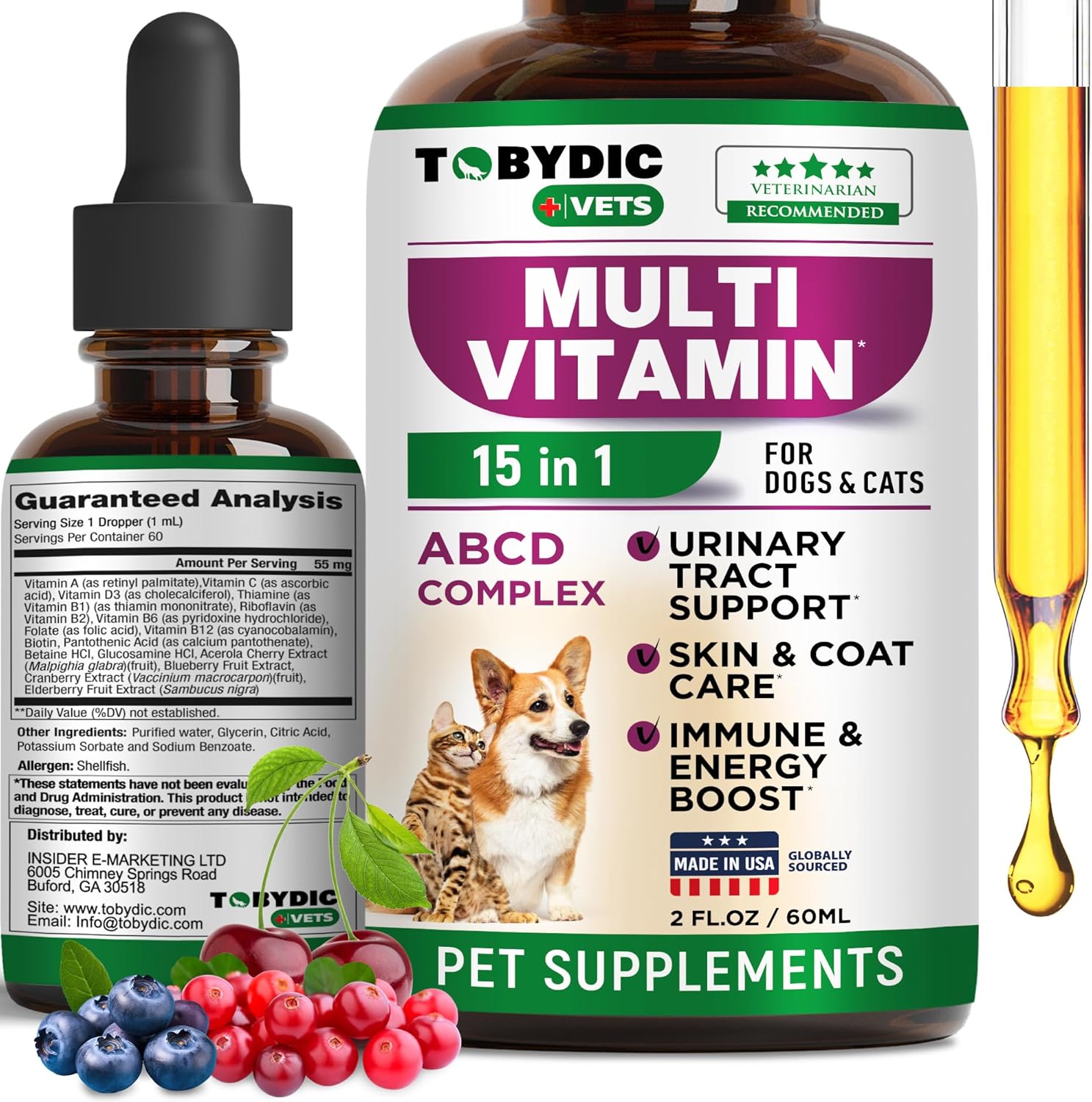 Tobydic's Multivitamin 15-in-1: Boost your pet's wellbeing 🐾 & join our Dog-volution! #HealthyPawsHappyHearts