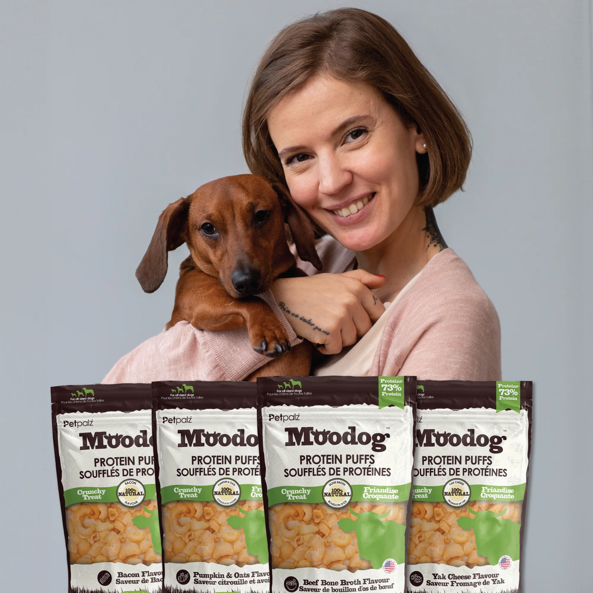 Boost your Dog's Health with Palz&Co's Moodog Protein Puffs! 🐾