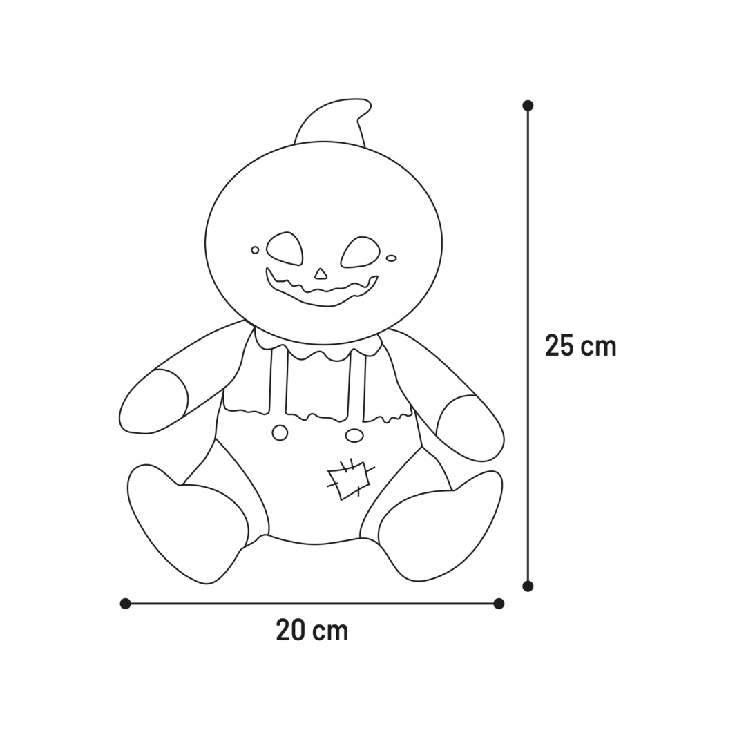 Halloween Toy Pompo Little Man Orange