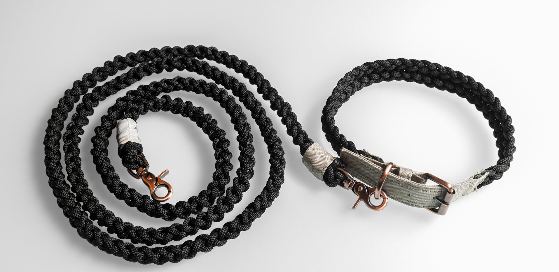 BetterLeash - 100% Fairtrade Recycled Ocean Bound Plastic Dog Leash & Collar Combo