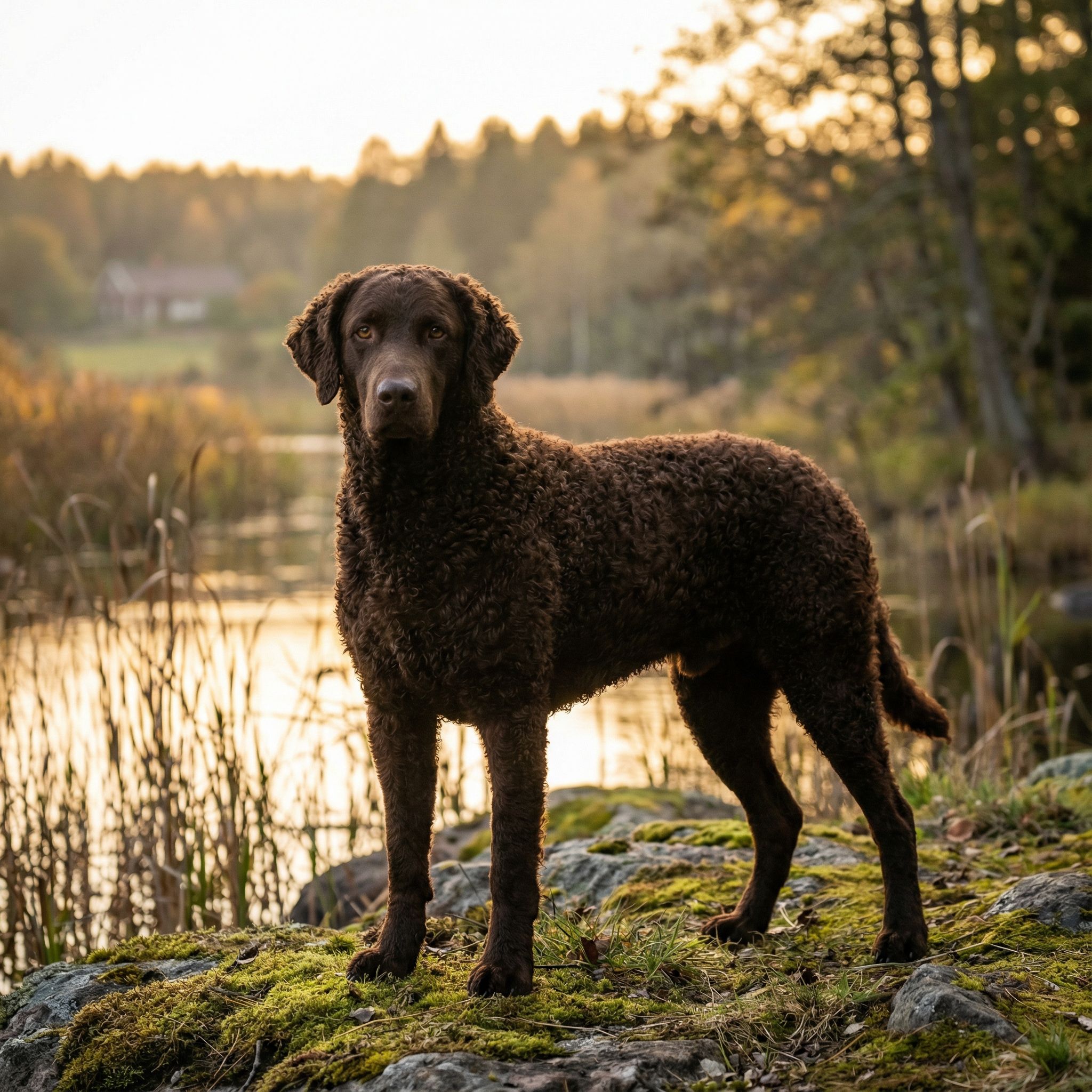 Curly Coated Retriever