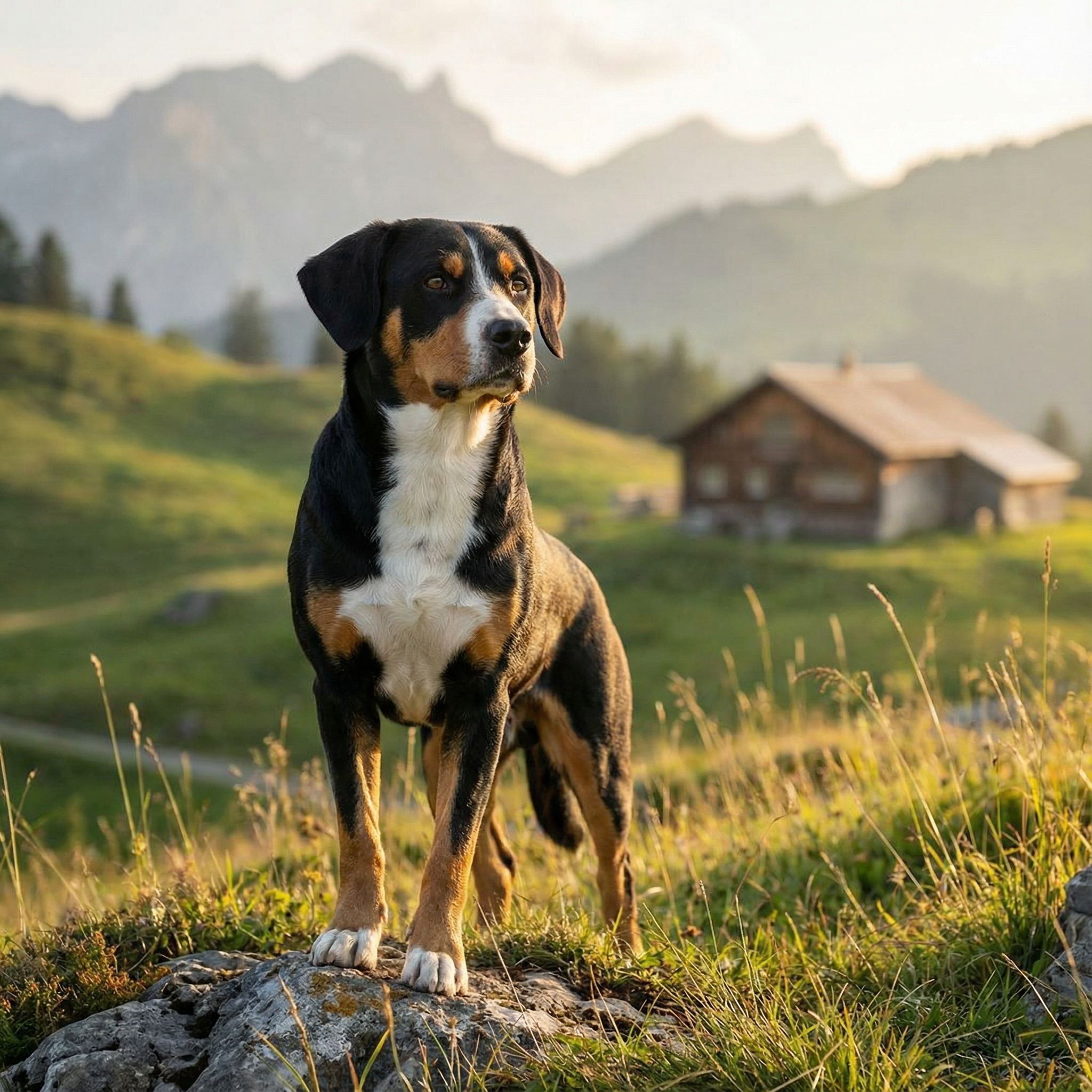 Entlebucher mountain dog