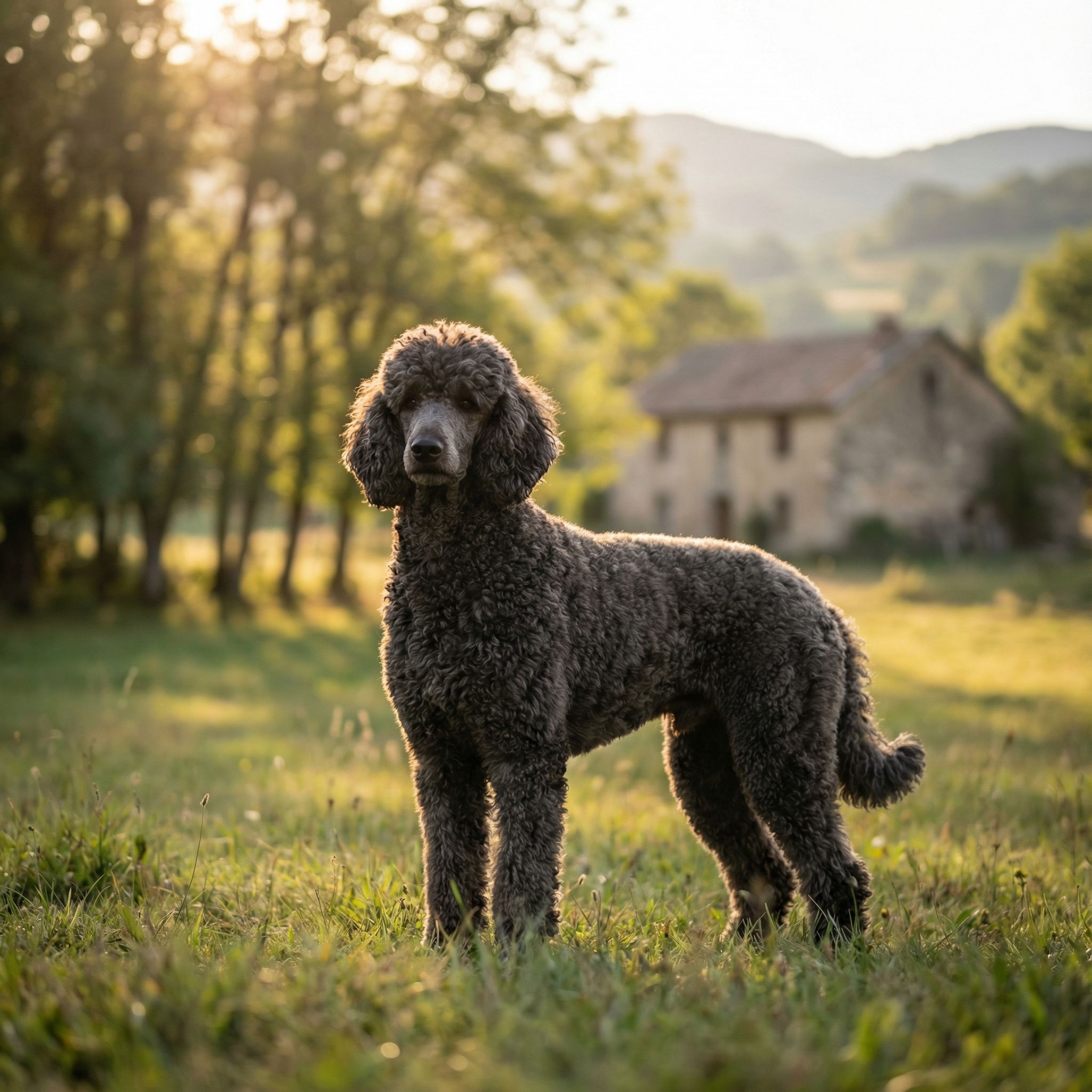 French poodle