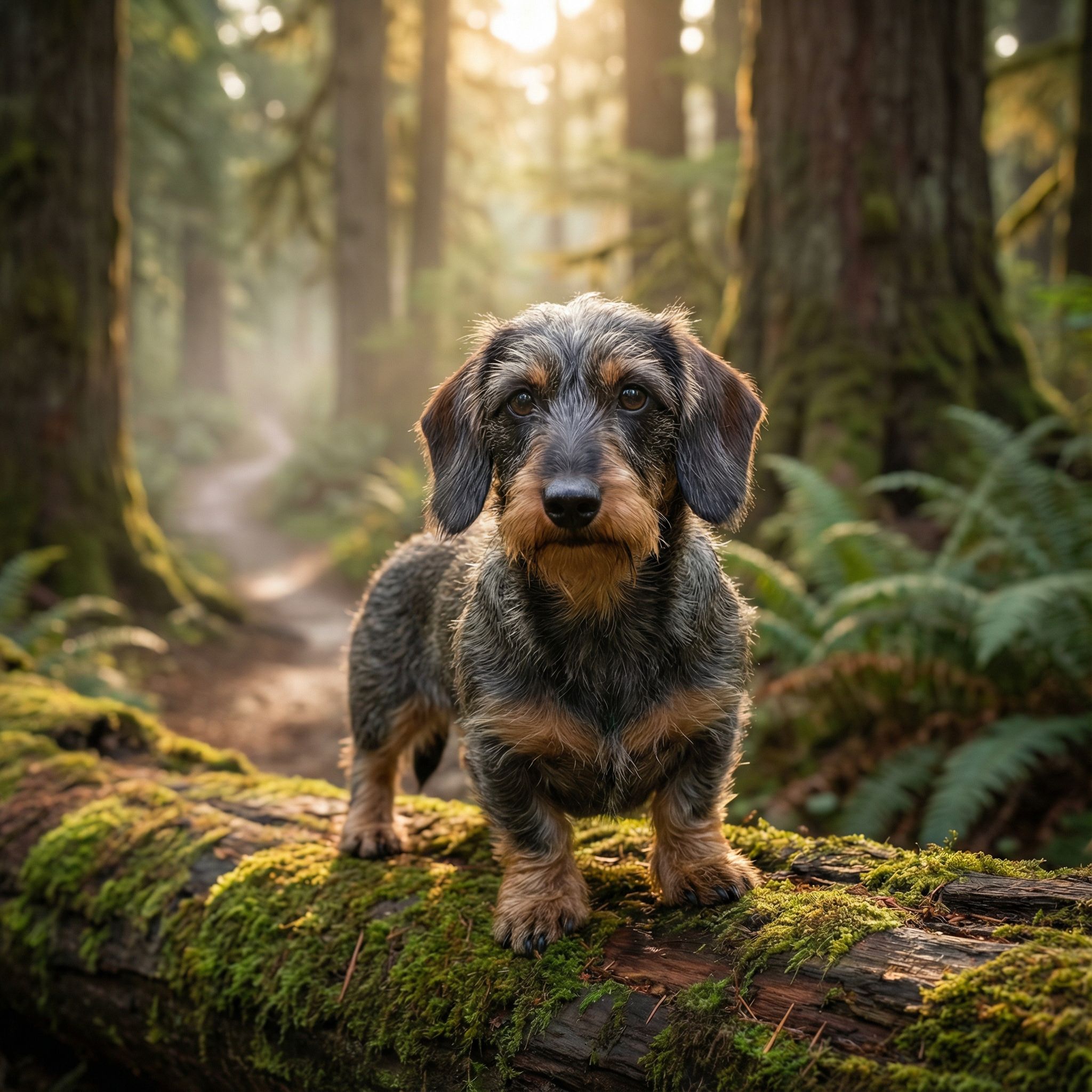 Mini dachshund wirehair