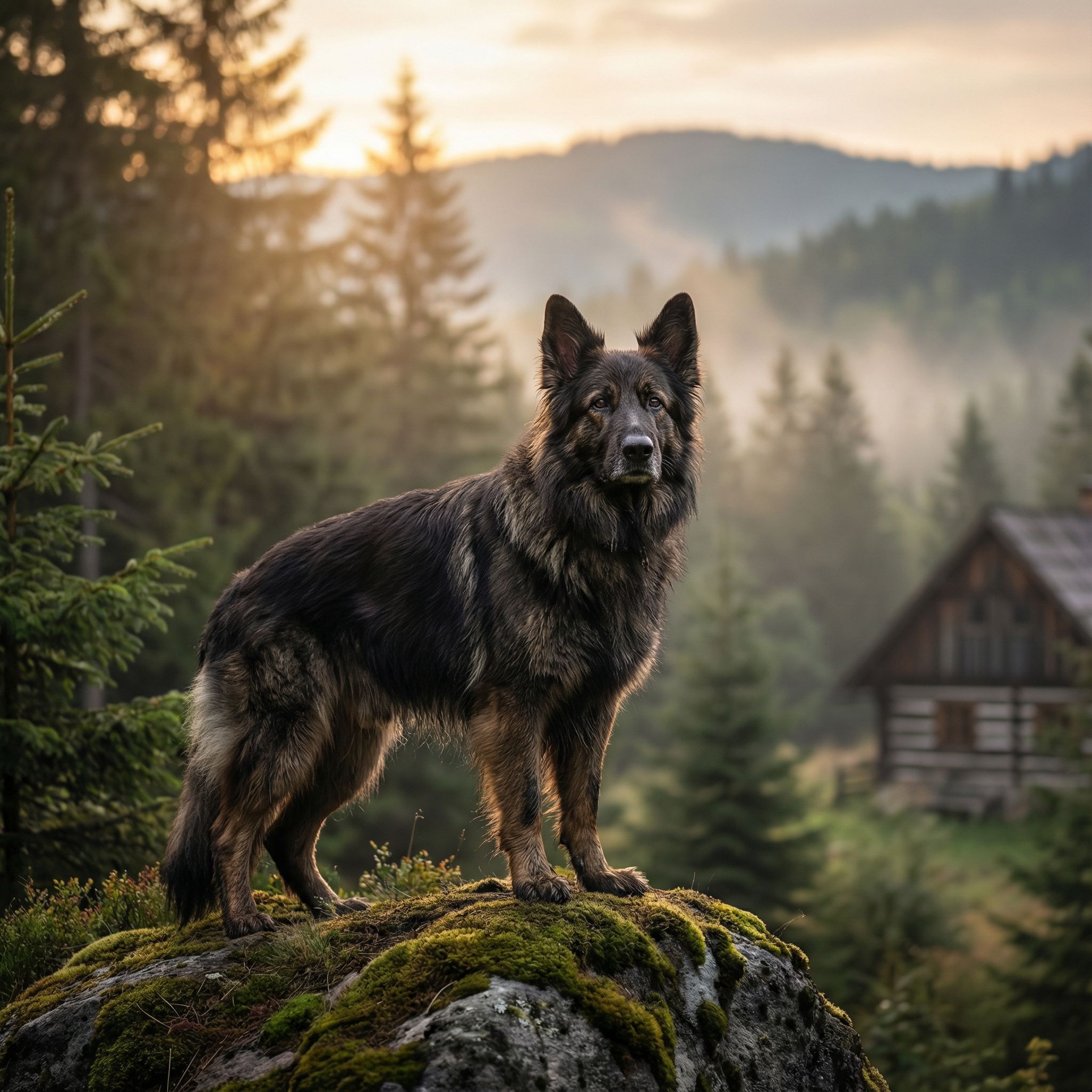 Old German Shepherd